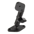 RAM-A-101U:RAM-A-101U_1:RAM® Double Ball Diamond Plate Mount - A Size Medium