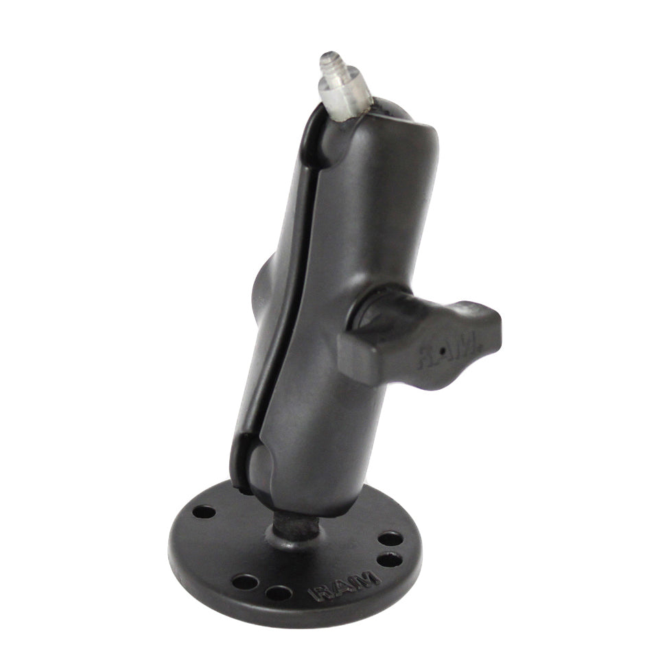 RAM-B-101-237U:RAM-B-101-237U_1:RAM® Drill-Down Double Ball Mount with 1/4"-20 Stud - B Size Medium