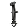 RAM-B-101-C-231ZU:RAM-B-101-C-231ZU_1:RAM® Handlebar U-Bolt Double Ball Mount with Round Plate - B Size Long