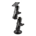 RAM-B-101-DEX1U:RAM-B-101-DEX1U_1:RAM® Double Ball Mount with Double Ball Adapter and AMPS Plate