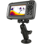 RAM-B-101-LO12:RAM-B-101-LO12_1:RAM® Double Ball Mount for Lowrance Eagle 4 & 5, Hook² & Reveal Series