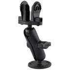 RAM-B-101-LO12:RAM-B-101-LO12_1:RAM® Double Ball Mount for Lowrance Eagle 4 & 5, Hook² & Reveal Series