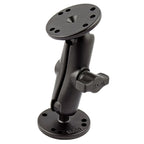 RAM-B-101-RYM1:RAM-B-101-RYM1_1:RAM® Drill-Down Double Ball Mount for Raymarine Dragonfly