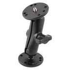 RAM-B-101AU:RAM-B-101AU_1:RAM® Double Ball Mount with 1/4"-20 Male Thread - B Size Medium
