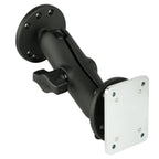 RAM-B-101U-225B2:RAM-B-101U-225B2_1:RAM® Double Ball Mount with Backing Plate
