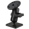 RAM-B-101U-A-225U:RAM-B-101U-A-225U_1:RAM® Double Ball Mount with Round Plate and 2" x 2.5" Plate
