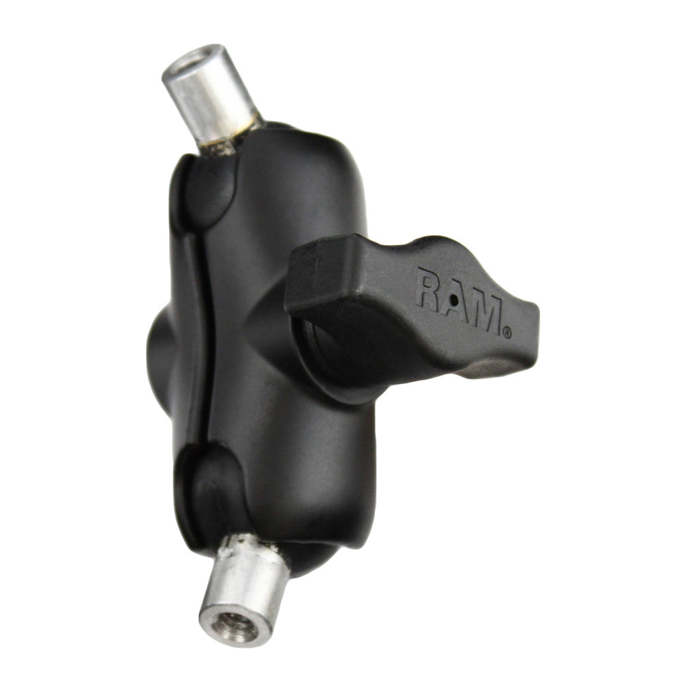 RAM-B-101U-A-AAR1:RAM-B-101U-A-AAR1_1:RAM® Double Ball Mount with Two 1/4"-20 Female Threaded Adapters
