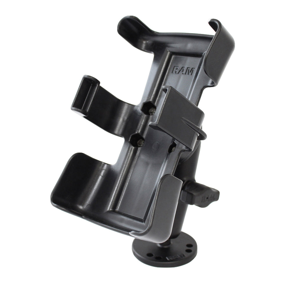 RAM-B-101U-TD4:RAM-B-101U-TD4_1:RAM® Drill-Down Double Ball Mount for Trimble Nomad X