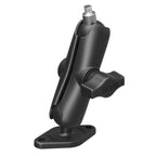 RAM-B-102-237U:RAM-B-102-237U_1:RAM® Double Ball Mount with Diamond Plate and 1/4"-20 Stud - Medium