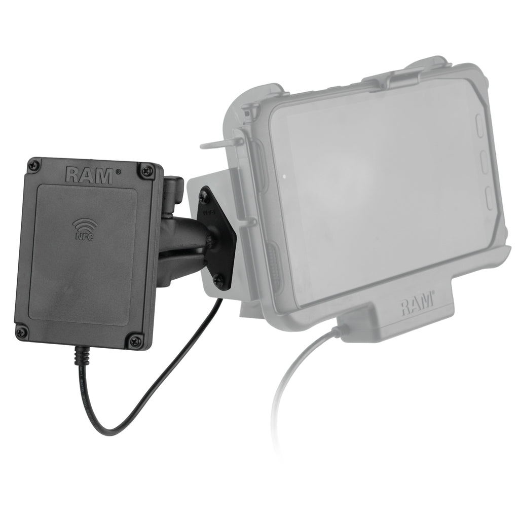 RAM-B-102-NFCU:RAM-B-102-NFCU_1:RAM® NFC Extender with Drill-Down Double Ball Mount