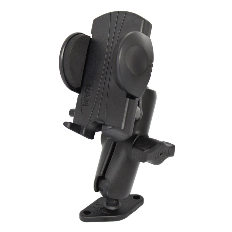 RAM-B-102-UN1U:RAM-B-102-UN1U_1:RAM® Universal Phone Mount with Diamond Base