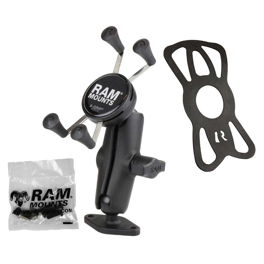 RAM-B-102-UN7U:RAM-B-102-UN7U_1:RAM® X-Grip® Phone Mount with Diamond Base