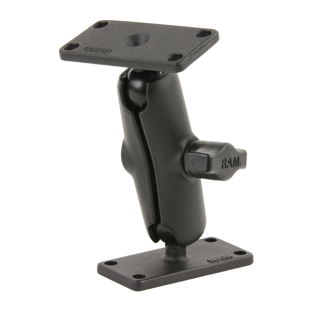 RAM-B-102U-153:RAM-B-102U-153_1:RAM® Double Ball Mount with Two 1.5" x 3" Plates