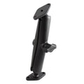 RAM-B-102U-C:RAM-B-102U-C_1:RAM® Double Ball Diamond Plate Mount - B Size Long