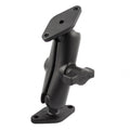 RAM-B-102U:RAM-B-102U_1:RAM® Double Ball Diamond Plate Mount - B Size Medium