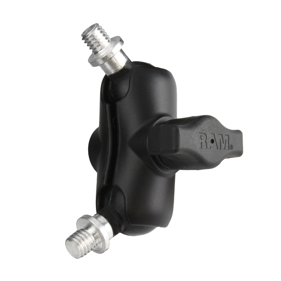 RAM-B-103-236U-A:RAM-B-103-236U-A_1:RAM® Double Ball Mount with Two 3/8"-16 Threaded Studs