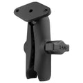 RAM-B-103-238U:RAM-B-103-238U_1:RAM® Double Socket Arm with Diamond Plate - B Size Medium