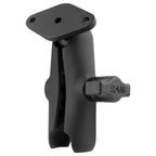 RAM-B-103-238U:RAM-B-103-238U_1:RAM® Double Socket Arm with Diamond Plate - B Size Medium