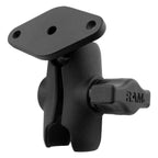 RAM-B-103-A-238U:RAM-B-103-A-238U_1:RAM® Double Socket Arm with Diamond Plate - B Size Short
