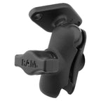 RAM-B-103-A-238U:RAM-B-103-A-238U_1:RAM® Double Socket Arm with Diamond Plate - B Size Short