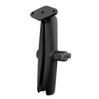 RAM-B-103-C-238U:RAM-B-103-C-238U_1:RAM® Double Socket Arm with Diamond Plate - B Size Long