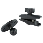 RAM-B-103U:RAM-B-103U_1:RAM® Double Socket Arm with Round Plate - B Size Medium