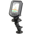 RAM-B-107-1U:RAM-B-107-1U_1:RAM® Drill-Down Double Ball Mount for Humminbird Piranha + More