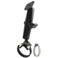 RAM-B-108-C-238:RAM-B-108-C-238_1:RAM® Double Ball Strap Hose Clamp Mount with Diamond Plate - Long