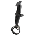 RAM-B-108-C-STRAP40-238:RAM-B-108-C-STRAP40-238_1:RAM® Double Ball Hose Clamp Kit 2" - 3" with Diamond Plate - Long