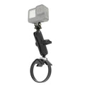 RAM-B-108-GOP1U:RAM-B-108-GOP1U_1:RAM® Strap Clamp Mount with Universal Action Camera Adapter