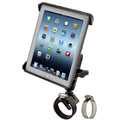 RAM-B-108-TAB3:RAM-B-108-TAB3_1:RAM® Tab-Tite™ Mount with Strap Hose Clamp Base for iPad Gen 1-4 + More