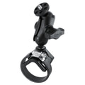RAM-B-108B-A-366U:RAM-B-108B-A-366U_1:RAM® Strap Hose Clamp Mount with 1/4"-20 Camera Adapter - Short