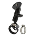 RAM-B-108U-BIT1:RAM-B-108U-BIT1_1:RAM® Strap Hose Clamp Mount with 1/4"-20 Camera Adapter - Medium
