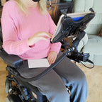 RAM-B-114P-18-201U:RAM-B-114P-18-201U_1:RAM® Quick Release 18" Arm Extension for Wheelchairs