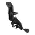 RAM-B-121-238U:RAM-B-121-238U_1:RAM® Double Ball Yoke Clamp Mount with Diamond Plate - Medium