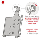 RAM-B-121-AP36U:RAM-B-121-AP36U_1:RAM® Yoke Clamp Mount for Apple iPad mini (A17 Pro) & mini 6