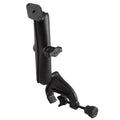 RAM-B-121-C-238U:RAM-B-121-C-238U_1:RAM® Double Ball Yoke Clamp Mount with Diamond Plate - Long