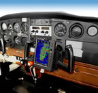 RAM-B-121-GA38U:RAM-B-121-GA38U_1:RAM® Double Ball Yoke Clamp Mount for Garmin 695 & 696