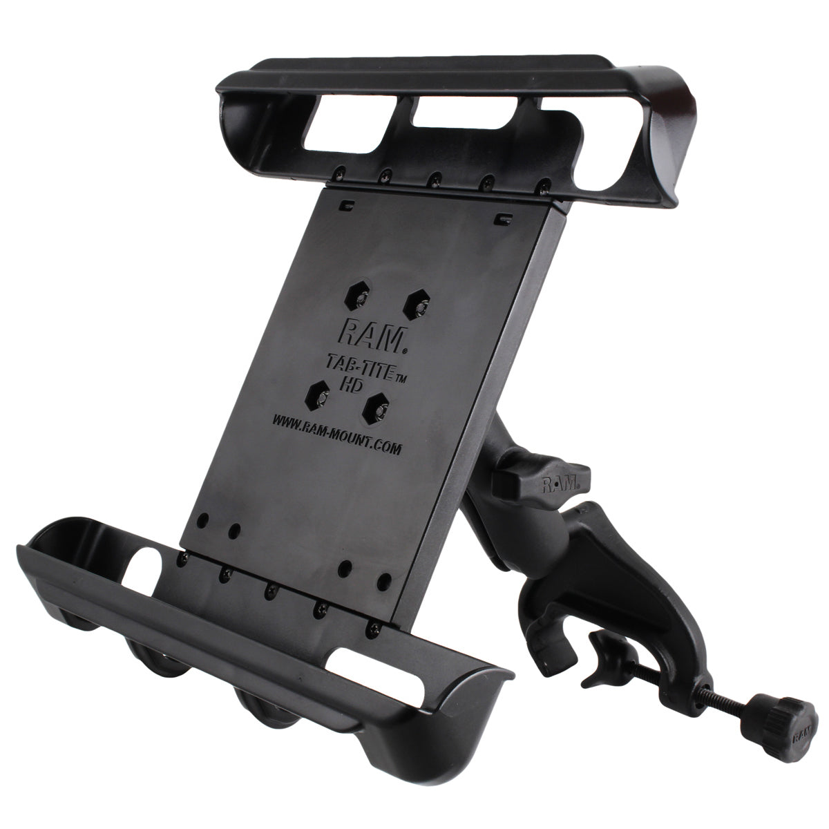 RAM-B-121-TAB8U:RAM-B-121-TAB8U_1:RAM® Tab-Tite™ Yoke Clamp Mount for 9"-10" Tablets