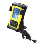 RAM-B-121-TD1U:RAM-B-121-TD1U_1:RAM® Double Ball Yoke Clamp Mount for Trimble TDS Recon