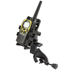 RAM-B-121-UN4U:RAM-B-121-UN4U_1:RAM® Finger-Grip™ Universal Holder with Yoke Clamp Base