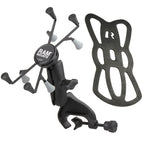 RAM-B-121-UN8U:RAM-B-121-UN8U_1:RAM® X-Grip® Mount with Yoke Clamp Base for 7"-8" Tablets