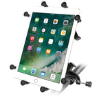 RAM-B-121-UN9U:RAM-B-121-UN9U_1:RAM® X-Grip® Mount with Yoke Clamp Base for 9"-11" Tablets