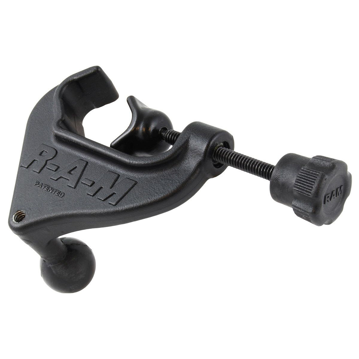RAM-B-121BAU:RAM-B-121BAU_1:RAM® Yoke Clamp Base with Ball and 1/4"-20 Threaded Hole
