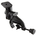 RAM-B-121U-A-238:RAM-B-121U-A-238_1:RAM® Double Ball Yoke Clamp Mount with Diamond Plate - Short