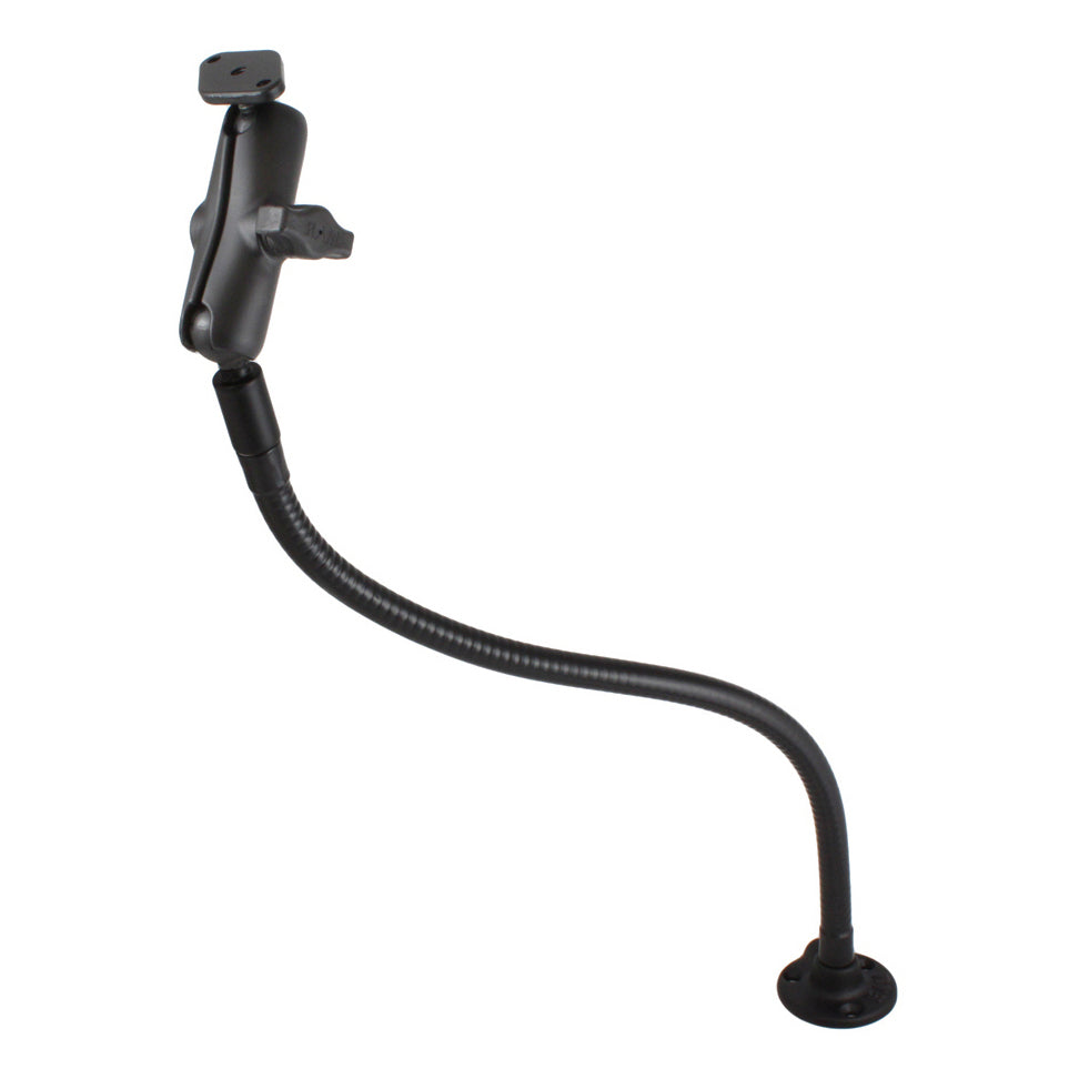 RAM-B-123-9018-INT1:RAM-B-123-9018-INT1_1:RAM® 90-Degree 18" Flexible Pipe with Double Ball Mount