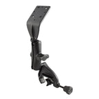 RAM-B-125U:RAM-B-125U_1:RAM® Double Ball Yoke Clamp Mount with Angled Extension Plate - Medium