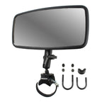 RAM-B-126-231Z-2:RAM-B-126-231Z-2_1:RAM® Double Ball Large Rail Mount with Rear View Mirror