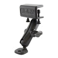 RAM-B-126BU:RAM-B-126BU_1:RAM® Double Ball Glare Shield Clamp Mount with Ski Mirror Adapter
