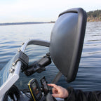 RAM-B-126:RAM-B-126_1:RAM® Glare Shield Clamp Mount with Rear View Mirror